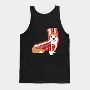 Corgi loves Bacon Tank Top